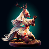 MN097 - Games female character design, Bloodborne, the vicar amelia, 3d stl instant download files
