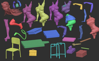 MEI112 - NSFW character design, Meru Succubus Monster Girl , 3d Print stl files
