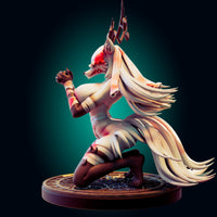 MN097 - Games female character design, Bloodborne, the vicar amelia, 3d stl instant download files