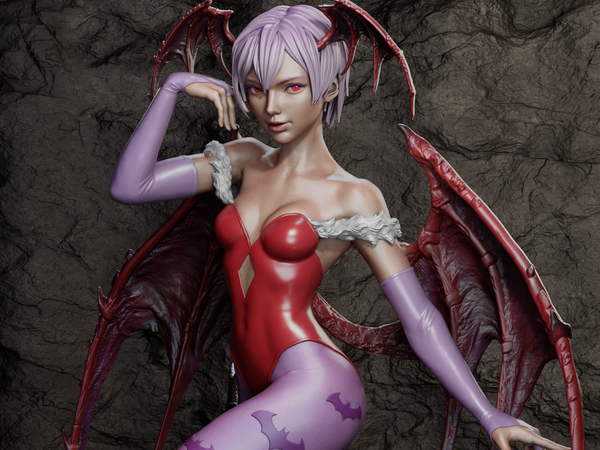 TU133 - Female Character design, Lilith，3d STL resin print download files
