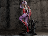 TU133 - Female Character design, Lilith，3d STL resin print download files