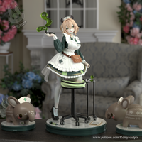 TU056 - Vtuber Character design, 👾 Nimi Nightmare Vtuber , 3d STL resin print download files