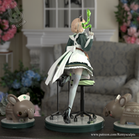 TU056 - Vtuber Character design, 👾 Nimi Nightmare Vtuber , 3d STL resin print download files