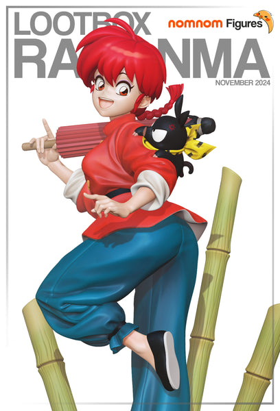 MN075 - Anime character design, THe Ranma, 3d stl print files