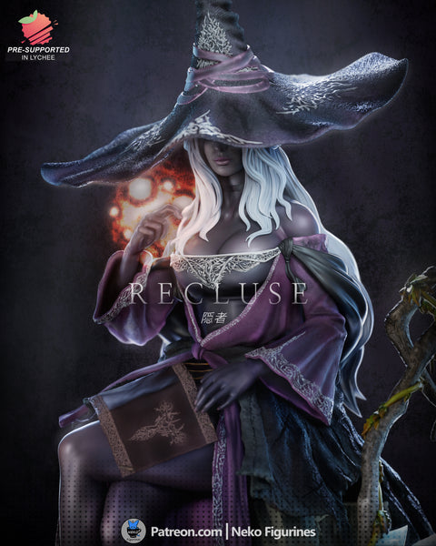 TU073 - Female Character design，Recluse Elden Ring Nightreign，3d STL resin print download files