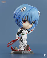 TU032 - Anime Female character design, Rei Ayanami - Evangelion – Chibi, 3D Printer Files, 3d stl resin print download files