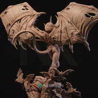 MN064 - Female character design, Rylana the Succubus, 3d stl print files