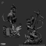 MAN169 - Legendary Character design, Nightcrawler ，3d STL resin print download files