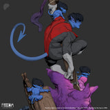 MAN169 - Legendary Character design, Nightcrawler ，3d STL resin print download files