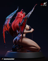 TU089 - Female Character design，Rias Gremory，3d STL resin print download files
