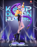 TU009 - Movie character design, Rumi From Kpop , 3d stl print resin download file