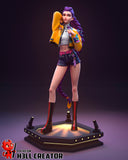 TU067 - Movie Female character design, Rumi | Kpop Hunter, 3d stl resin print download files