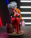 TU227 - Legendary Character design, NSFW Ryoko Hakubi from Tenchi Muyo!.，3d STL resin print download files