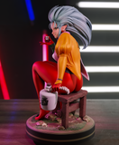 TU227 - Legendary Character design, NSFW Ryoko Hakubi from Tenchi Muyo!.，3d STL resin print download files