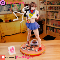 N055 - Games character design stl, sakura from street fighter, nsfw 3d stl model instant download dropbox link