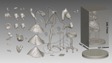 TU056 - Vtuber Character design, 👾 Nimi Nightmare Vtuber , 3d STL resin print download files