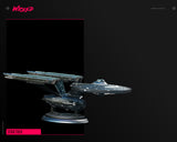 MAN199 - Legendary Character design, U.S.S Enterprise NCC-1701, Startrek ship ，3d STL resin print download files