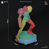 Y014 - Legendary Games Character design, Samus Aran，3d STL resin print download files