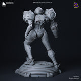 Y014 - Legendary Games Character design, Samus Aran，3d STL resin print download files