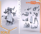R309 - Anime Character design, Itachi Uchiha from Naruto，3d STL resin print download files
