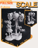 TU158 - Female Character design,Luna and Tofu，3d STL resin print download files