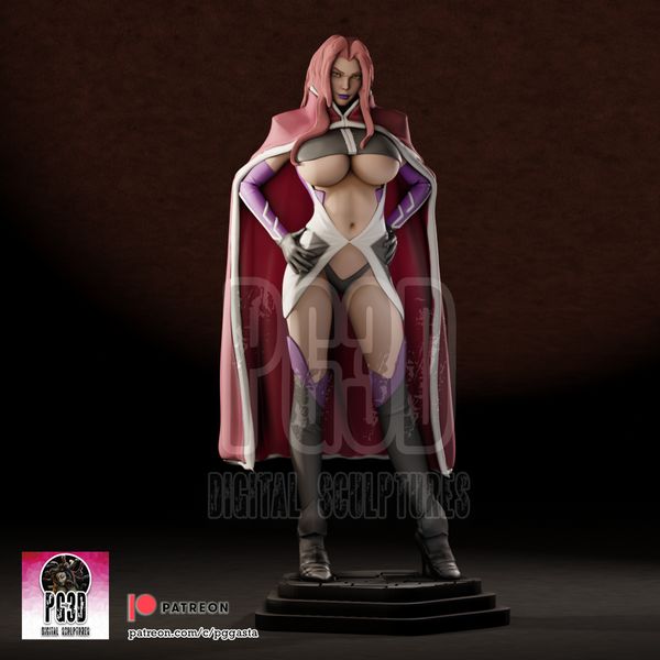 TU064 - Female character design,  Taimanin Murasaki nsfw, 3d stl resin print download files