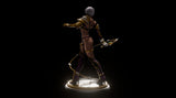 TU156 - Female Character design, Ivy Valentine，3d STL resin print download files