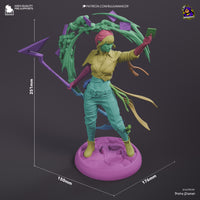 TU065 - Female character design,  Sciel - Clair Obscur: Expedition 33, 3d stl resin print download files