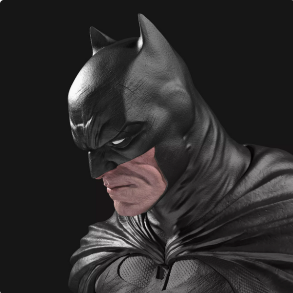 R030 - 3D STL model design download print  files, Comic character design, Batman Gotham Vigilant