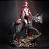 R038 - 3D STL model design download print  files, Cartoon character design, Red Riding Hood