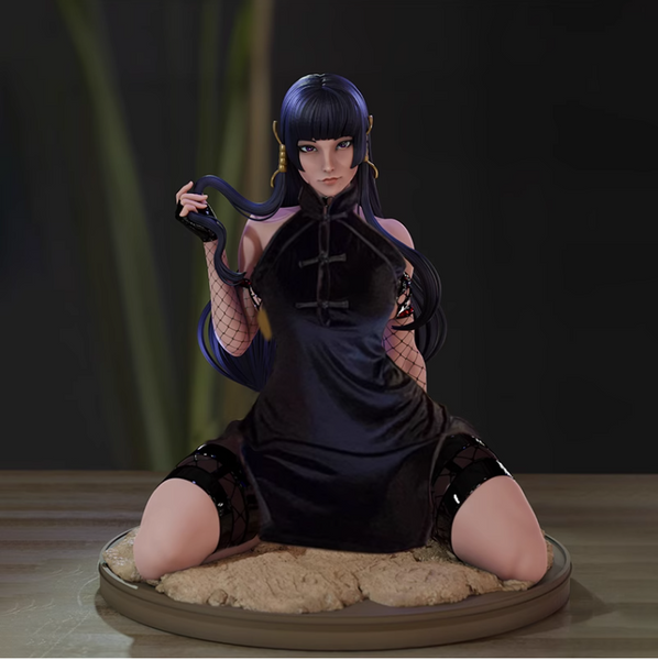 B503 - Nsfw games character design, Ngotenku from dead or alive , 3d stl model design dropbox download link