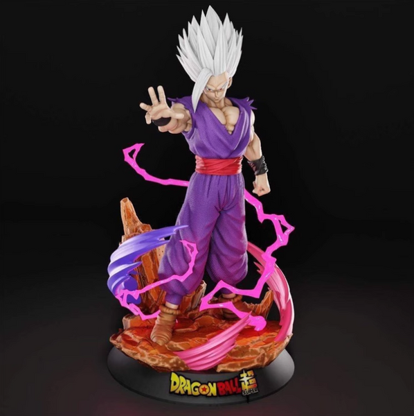 R802 - Anime character design, The DrBa Gohanz kalokohan, 3d stl model instant download link