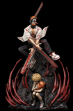B187 - Anime Character design, Chainsaw Man Denji and Pochita Diorama，3d STL resin print download files
