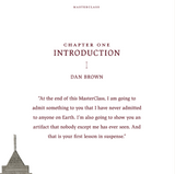 [ VJ D.box ] 39 - DAN BROWN TEACHES WRITING THRILLERS丹布朗教授写作（视频+字幕+课后练习）