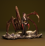 Spider Queen ，Games Character design, 3d STL resin print download files (R303)