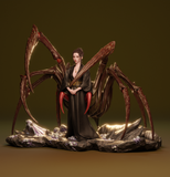 Spider Queen ，Games Character design, 3d STL resin print download files (R303)