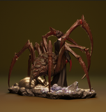 Spider Queen ，Games Character design, 3d STL resin print download files (R303)