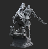 Guan Yu from Romance of the three kingdom - High Detail Character for Resin Printing, 3d stl file print download ( Y028 )