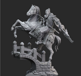 Guan Yu from Romance of the three kingdom - High Detail Character for Resin Printing, 3d stl file print download ( Y028 )