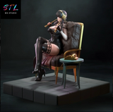 Yor Forger from Spy x Family , High Detail Character for Resin Printing, 3d stl file print download (Y045)