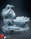 MAN198 - Legendary Character design, Dungeon Meshi Senshi + Support Joystick，3d STL resin print download files