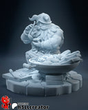 MAN198 - Legendary Character design, Dungeon Meshi Senshi + Support Joystick，3d STL resin print download files