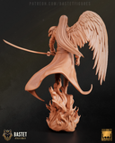 Sephiroth from Final Fantasy 7 3D Figure STL File - High Detail Character for Resin Printing ( R344 )
