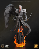 Sephiroth from Final Fantasy 7 3D Figure STL File - High Detail Character for Resin Printing ( R344 )