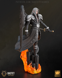 Sephiroth from Final Fantasy 7 3D Figure STL File - High Detail Character for Resin Printing ( R344 )
