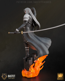 Sephiroth from Final Fantasy 7 3D Figure STL File - High Detail Character for Resin Printing ( R344 )
