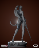 R331 - Games Character design, Eve Stellar Blade , 3d STL resin print download files