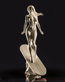 TU010 - Female Character design,Shalla-Bal Silver Surfer，3d STL resin print download files