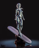 TU010 - Female Character design,Shalla-Bal Silver Surfer，3d STL resin print download files