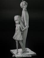MN074 - Anime character design, Shinobu Oshino and Araragi Koyomi , 3d stl print files
